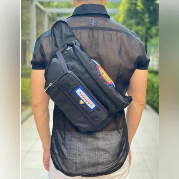 GUCCI BELT BAG WITH GUCCI 80S PATCH 536842 - Picture 14 of 14